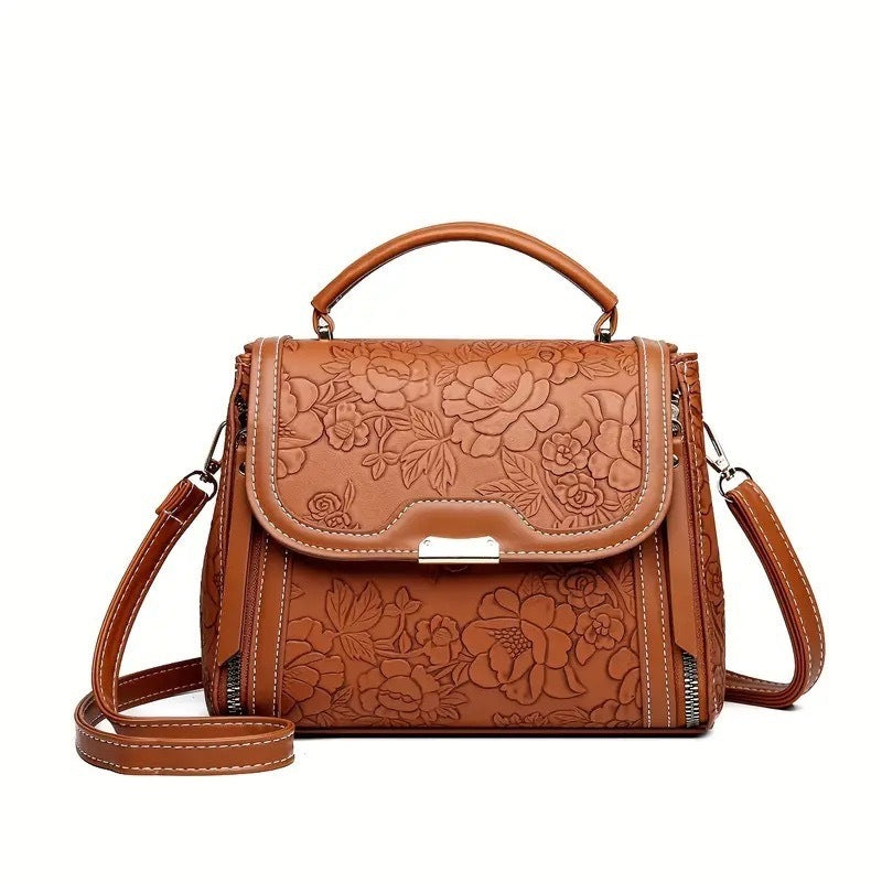 Simple Shoulder Messenger Bag with Polyester Outer and Sandwich Pocket - Teleplus Versatile for Women versatile simple