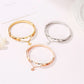 Simple Temperament Alloy Love Heart Fashion Accessories Get Girlfriends Birthday Gift Free - Rose Gold Love Heart