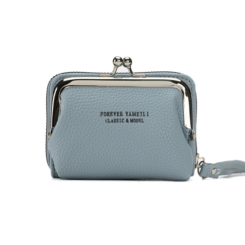 Simple Waterproof PU Small Student Wallet for Daily - Teleplus small student wallet simple