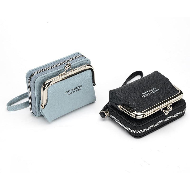 Simple Waterproof PU Small Student Wallet for Daily - Teleplus small student wallet simple