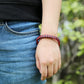 Simple Woven Leather Fashion Bracelet - Simple Woven Leather Fashion Bracelet Actual Product