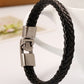 Simple Woven Leather Fashion Bracelet - Simple Woven Leather Fashion Bracelet Actual Product