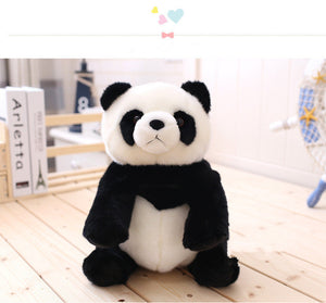 Simulation panda doll backpack - Panda Power: Plush Doll Backpack for School Adventures