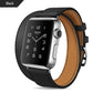 Single and double lap Leather Wristband - Leather Wristbands for Apple Watch: Classy and Sassy