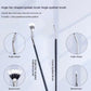 Single Fine Eyeliner Brush with Folding Angle for Precise Makeup Application - Teleplus folding angle single fine