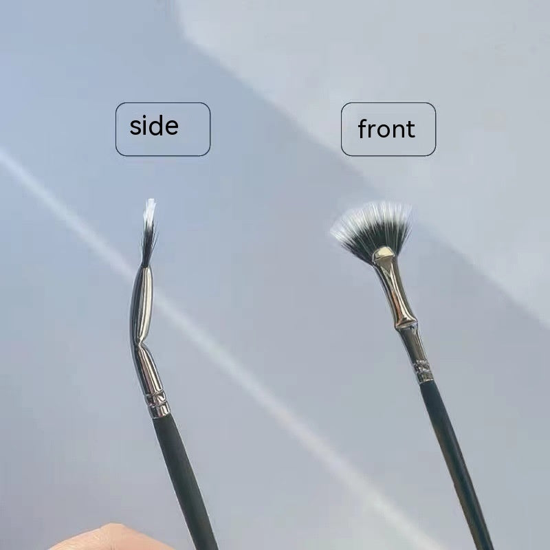 Single Fine Eyeliner Brush with Folding Angle for Precise Makeup Application - Teleplus folding angle single fine
