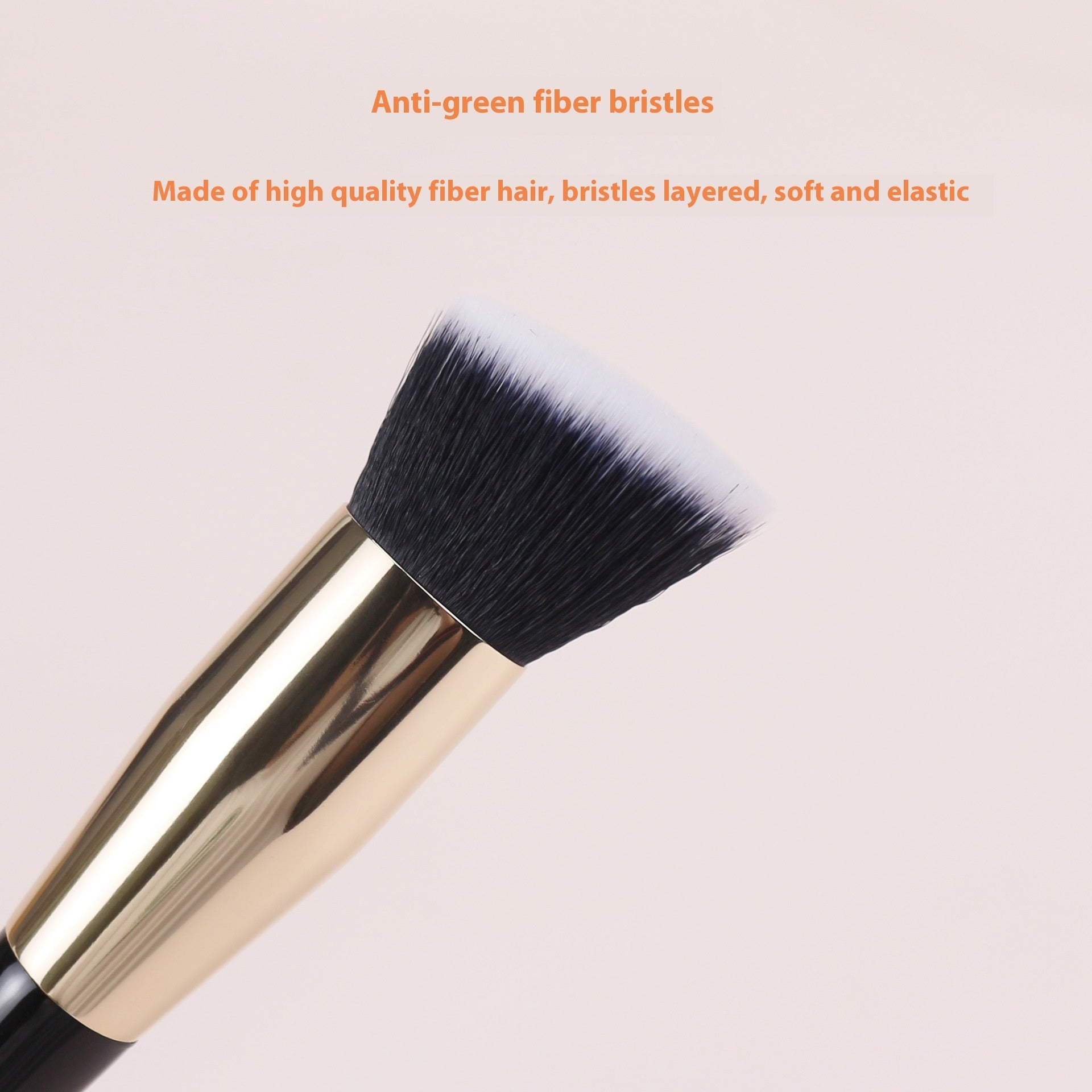 Single Foundation Brush Oblique Flat Head Smear-proof Makeup - foundation brush oblique flat head