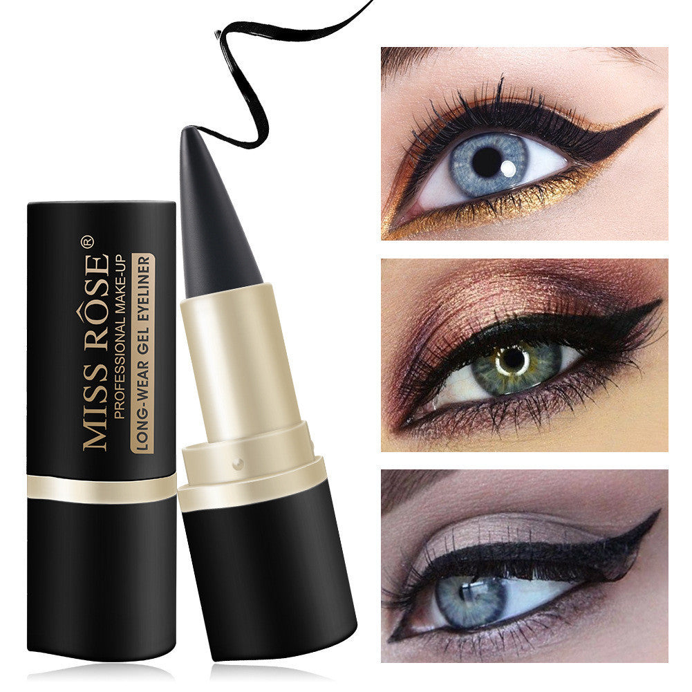 Black Solid Eyeliner with Skin Care Benefits Single Head 7402-020M - for Magic black solid eyeliner single head skin