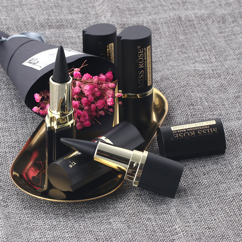 Black Solid Eyeliner with Skin Care Benefits Single Head 7402-020M - for Magic black solid eyeliner single head skin