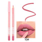 Single Lip Liner for Matte Lipstick and Color Enhancement - Teleplus color matte lipstick lip liner