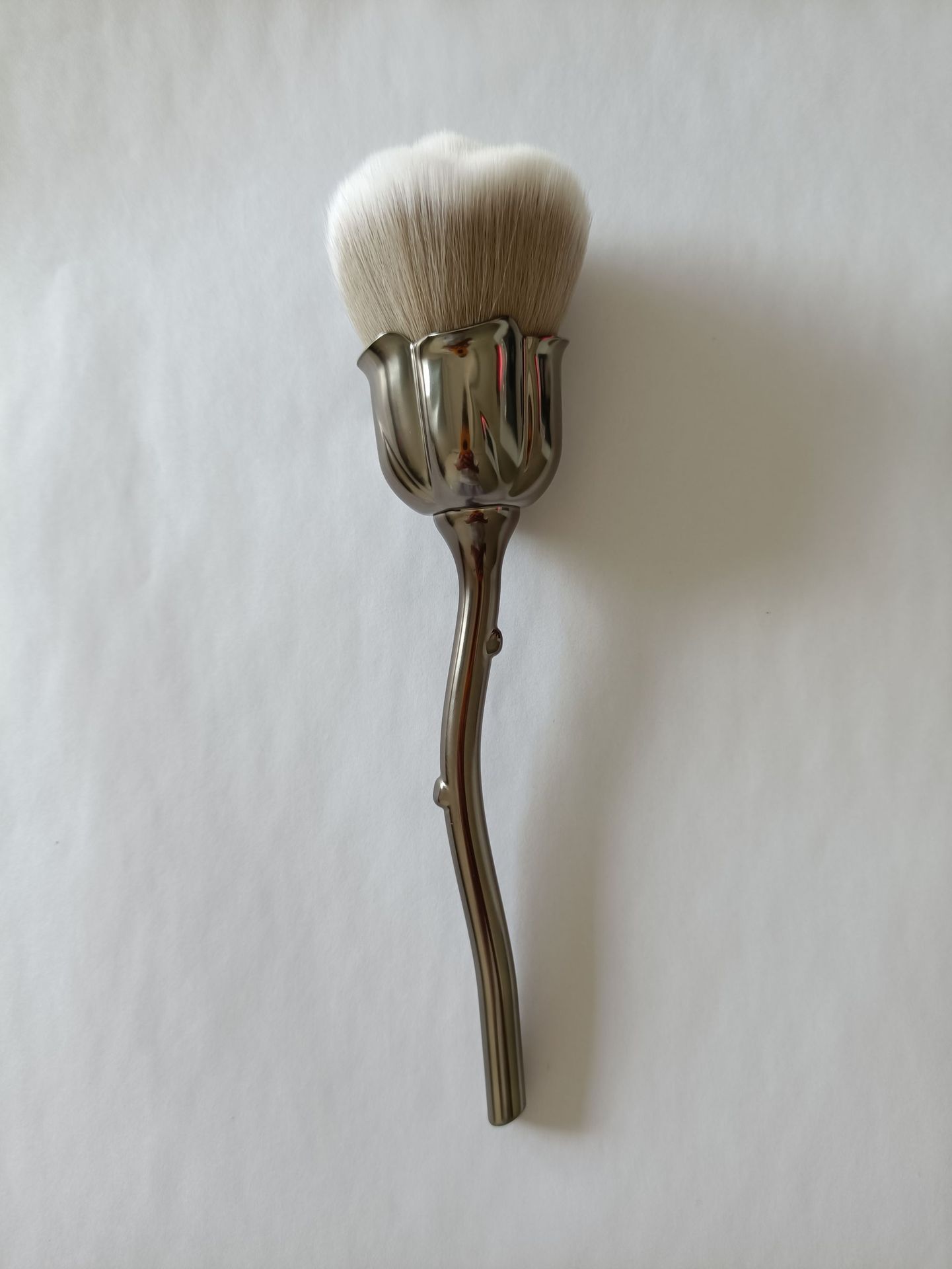 Single Rose Flower Makeup Brush - Single Rose Flower Makeup Brush for Petal-Perfect Glam