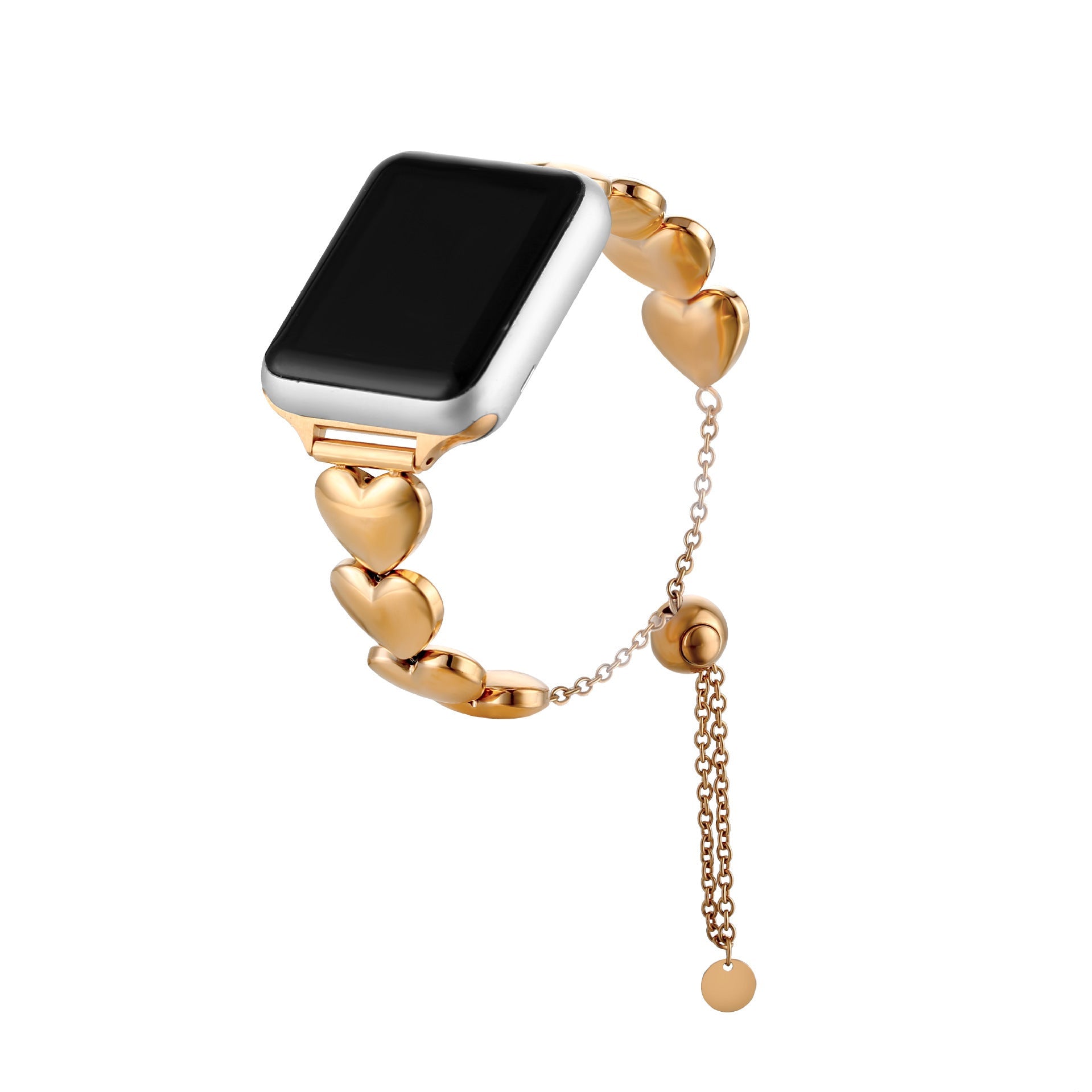 Single Row Love Chain for Apple Watch Popular Smart Accessories - Teleplus single row love chain smart