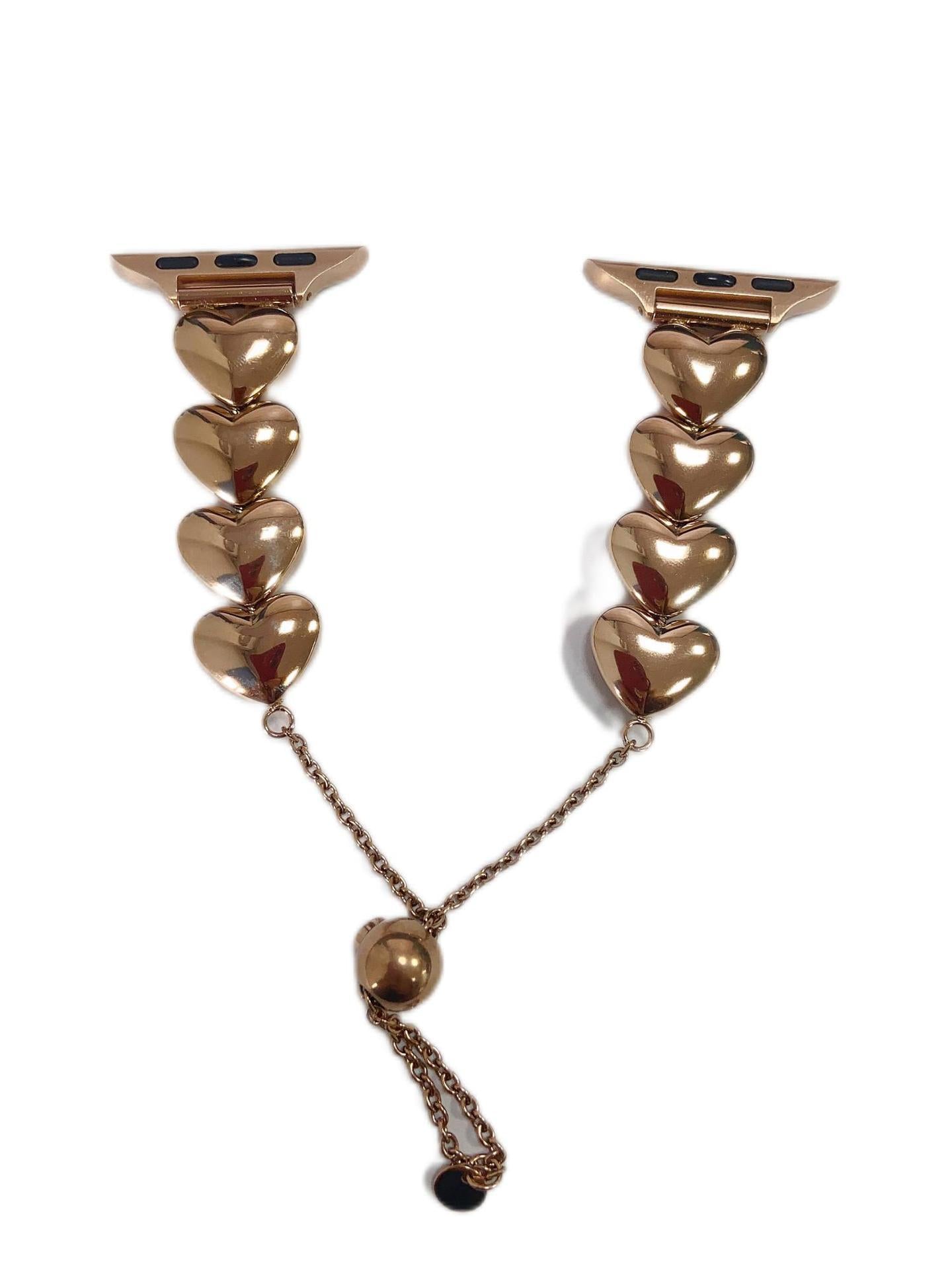 Single Row Love Chain for Apple Watch Popular Smart Accessories - Teleplus single row love chain smart