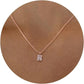 Single Stone Pendant Necklace Elegant Zircon Necklace For Women - Elegant Zircon Single Stone Pendant Necklace for Women