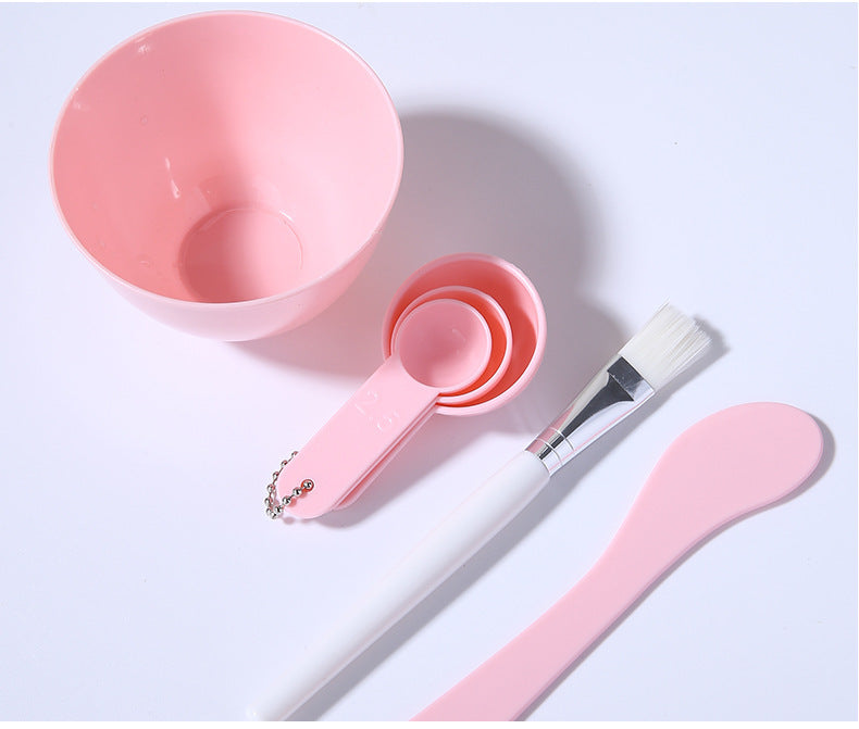 Portable Solid Color DIY Mask Bowls Set in Pink and Green - Craft Beauty with the Bowl portable solid color diy mask