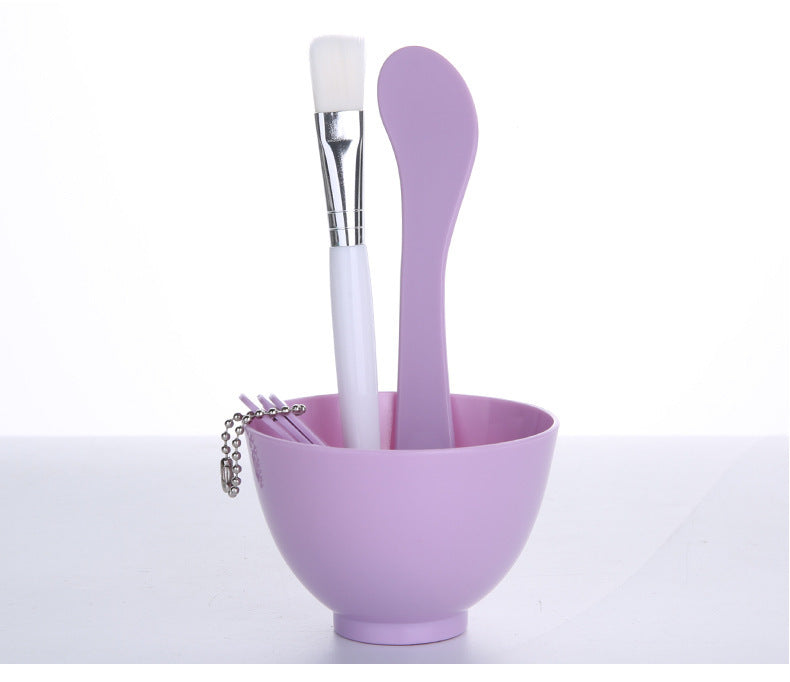 Portable Solid Color DIY Mask Bowls Set in Pink and Green - Craft Beauty with the Bowl portable solid color diy mask