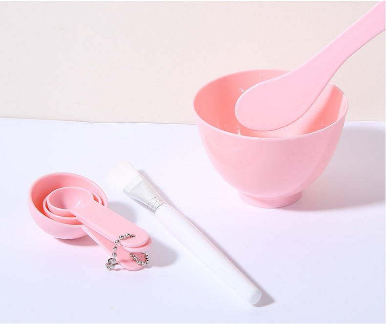 Portable Solid Color DIY Mask Bowls Set in Pink and Green - Craft Beauty with the Bowl portable solid color diy mask