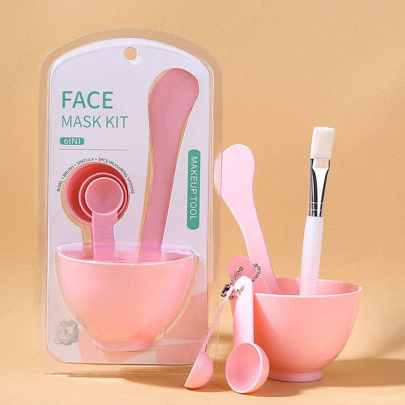 Portable Solid Color DIY Mask Bowls Set in Pink and Green - Craft Beauty with the Bowl portable solid color diy mask