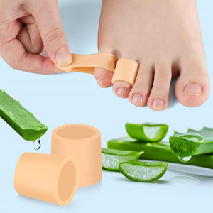 Skin Color Thickened Toe Sleeve with Silicone Comfort for Summer and Winter - Teleplus thickened toe sleeve silicone