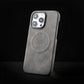 Skin-sensitive Sheepskin Magnetic Phone Case Drop-resistant Protective Cover - Sheepskin Magnetic Suction Phone Case