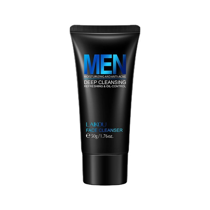 Skincare Facial Cleansing Men’s Scrub Cleanser 50g - Scrub Away Grime with This Manly Facial Cleanser