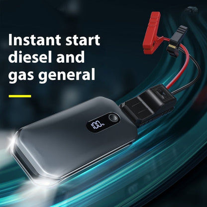 Sky Blue Black Polylithium Emergency Start Power Supply with 12000mAh - Teleplus for Vehicles emergency start power sky