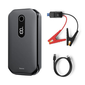 Sky Blue Black Polylithium Emergency Start Power Supply with 12000mAh - Teleplus for Vehicles emergency start power sky