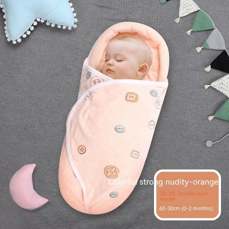 Sleeping Bag Pure Cotton Spring And Summer Thin Baby Anti-startle Sleeping - Pure Cotton Sleeping Bag in Starry Sky