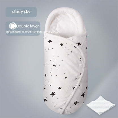 Sleeping Bag Pure Cotton Spring And Summer Thin Baby Anti-startle Sleeping - Pure Cotton Sleeping Bag in Starry Sky