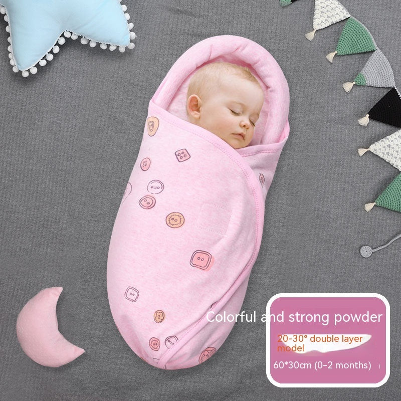 Sleeping Bag Pure Cotton Spring And Summer Thin Baby Anti-startle Sleeping - Pure Cotton Sleeping Bag in Starry Sky