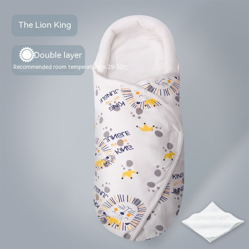 Sleeping Bag Pure Cotton Spring And Summer Thin Baby Anti-startle Sleeping - Pure Cotton Sleeping Bag in Starry Sky