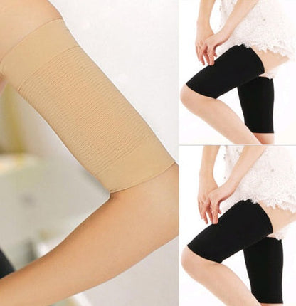 Slimming Arm Shaper Sleeves with Wave Pattern for Toning and Stimulation - Sleeve-less Shenanigans slimming arm shaper
