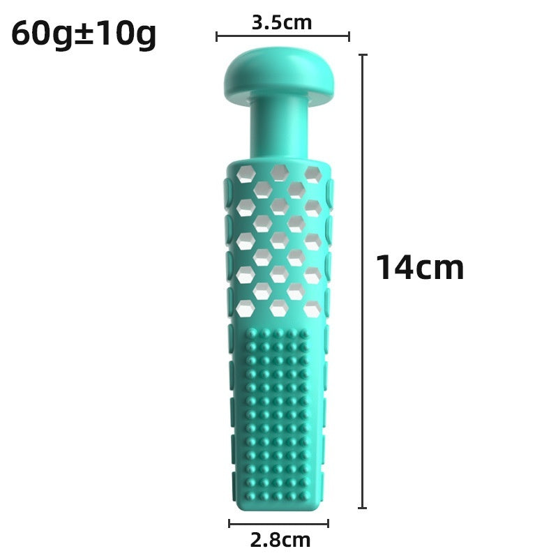 Small Animal Chew Toy TPR Molar Stick for Teeth Cleaning Pet Dental Care
