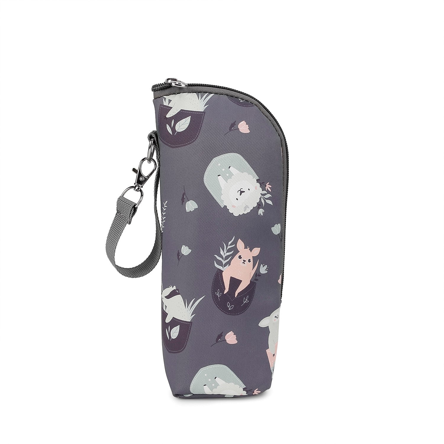Small Black Fantasy Forest Portable Feeder Bottle with Animal Design - Teleplus portable feeder bottle bag insulation