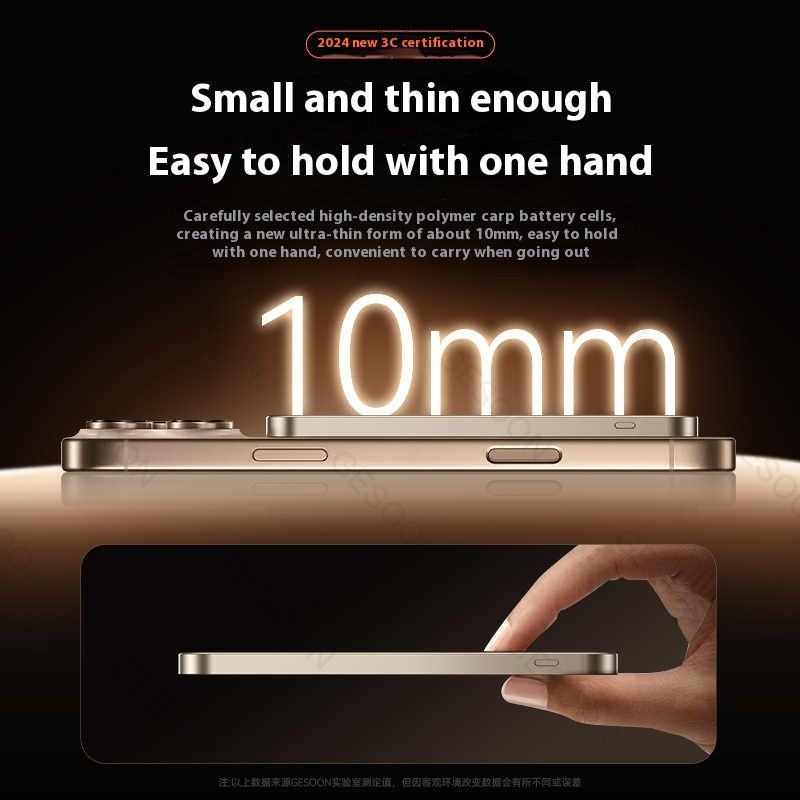 Small Portable Large Capacity Mini Magnetic Power Bank - portable large capacity mini magnetic power