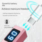 Small Portable Nail Lamp with Screen Display Tip and Dual UV LED Beams - portable nail lamp screen display tip small
