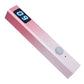 Small Portable Nail Lamp with Screen Display Tip and Dual UV LED Beams - portable nail lamp screen display tip small