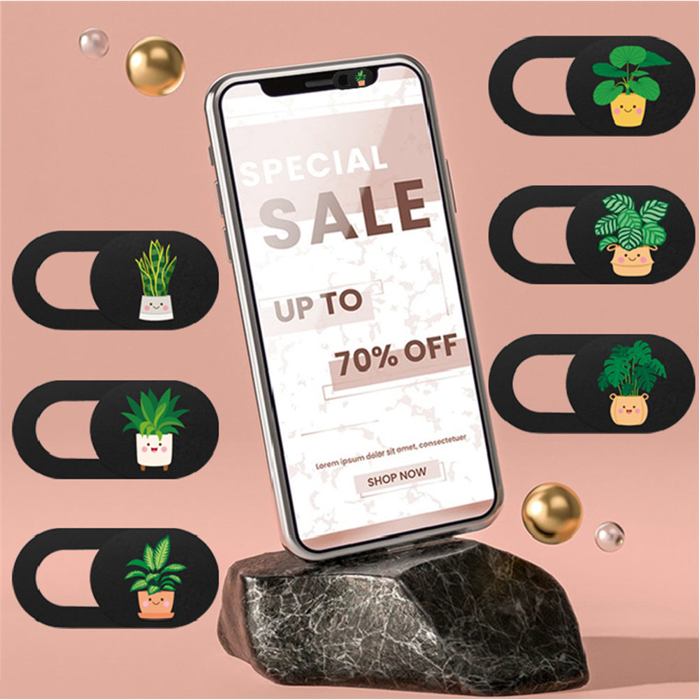 Mobile Camera Privacy Cover for Phones Tablets and Laptops in the United States - Small Potted Electronics united