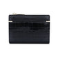 Small PU Leather Purse with Multiple Folds in Black and Color Options for the United States - Big Dreams Buckle Up