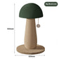 Small Size Mushroom-Shaped Haircut Cat Scratcher with Ball Toy - Teleplus mushroom-shaped haircut small size cat