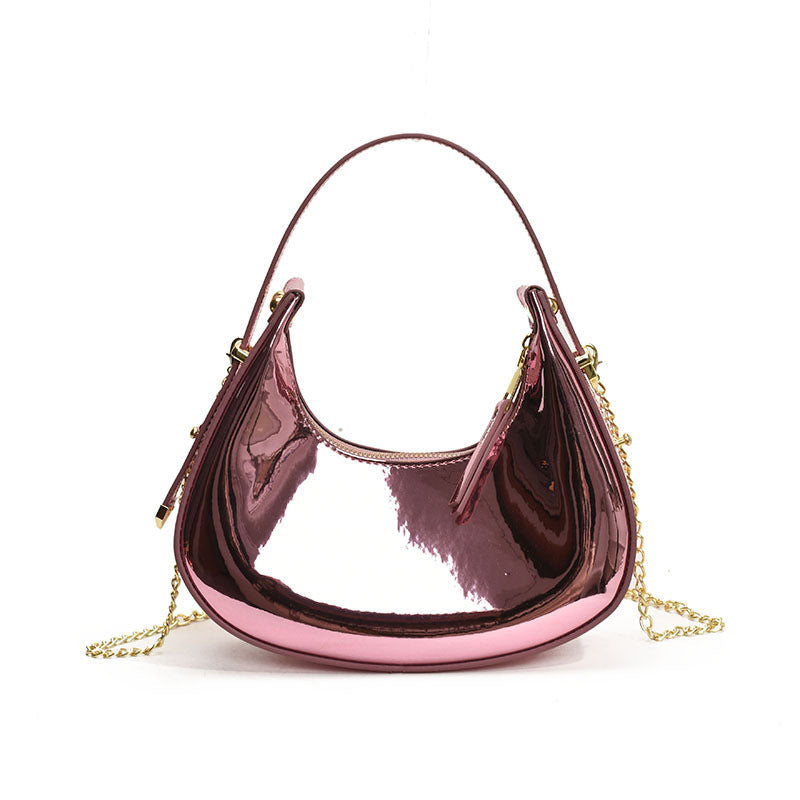 Small Size Soft PU Shoulder Bag with 116cm Strap in Multiple Colors - Teleplus small size upper width shoulder strap