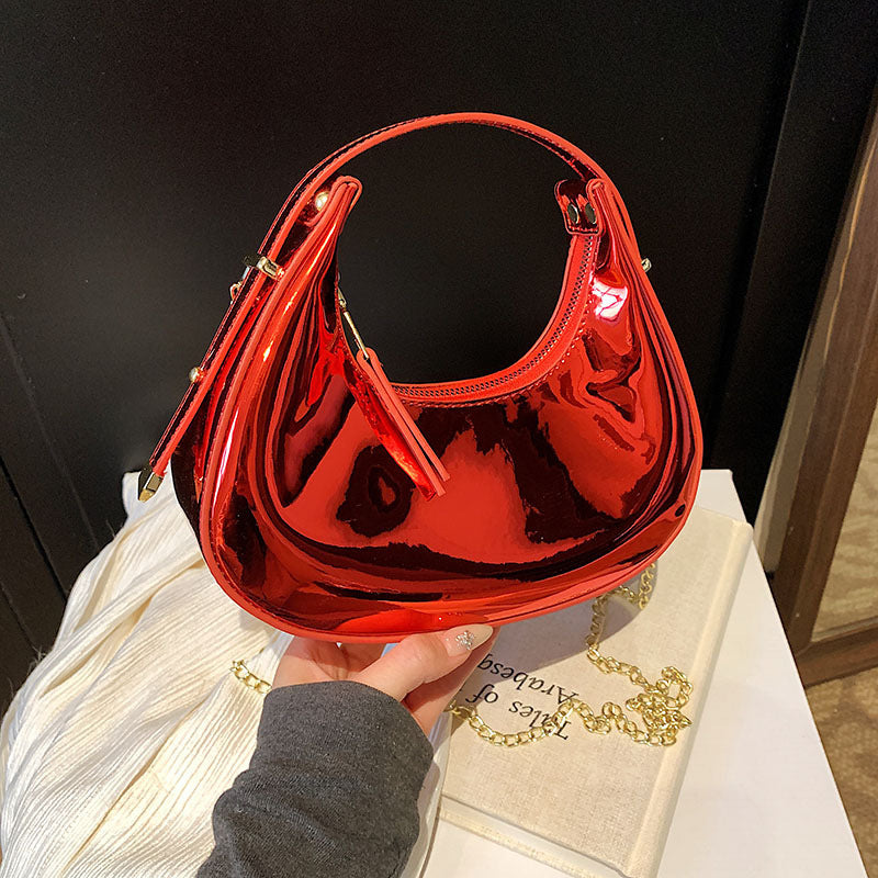 Small Size Soft PU Shoulder Bag with 116cm Strap in Multiple Colors - Teleplus small size upper width shoulder strap