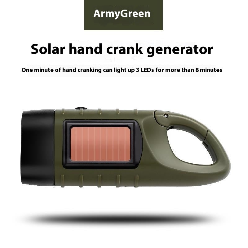 Small Solar Flashlight with 40mAh Battery Multi-function Ultra-thin Power Bank - small solar flashlight