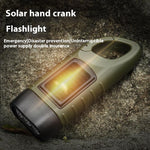 Small Solar Flashlight with 40mAh Battery Multi-function Ultra-thin Power Bank - small solar flashlight