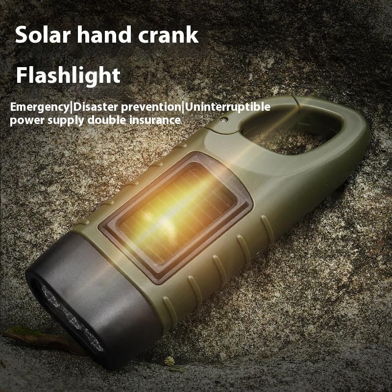 Small Solar Flashlight with 40mAh Battery Multi-function Ultra-thin Power Bank - small solar flashlight