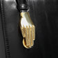 Small Square Bag with Metal Handles and Crossbody Strap for Female Students - small square bag metal handbag shoulder