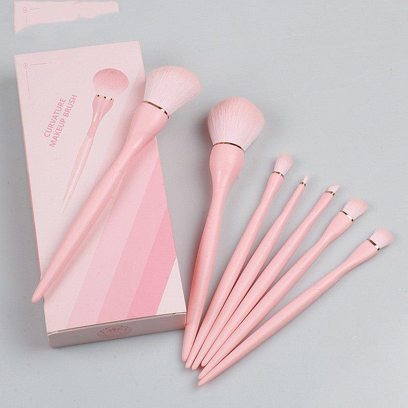 Small Waist Makeup Brush Suit 7 Pieces Full Set