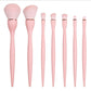 Small Waist Makeup Brush Suit 7 Pieces Full Set - Small Waist Makeup Brush Suit for Flawless Fun