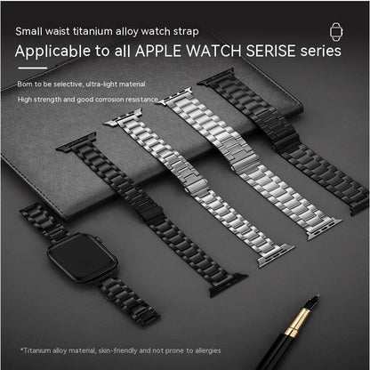Small Waist Titanium Alloy Watch Bands for Smart Watches - Teleplus small waist titanium alloy smart