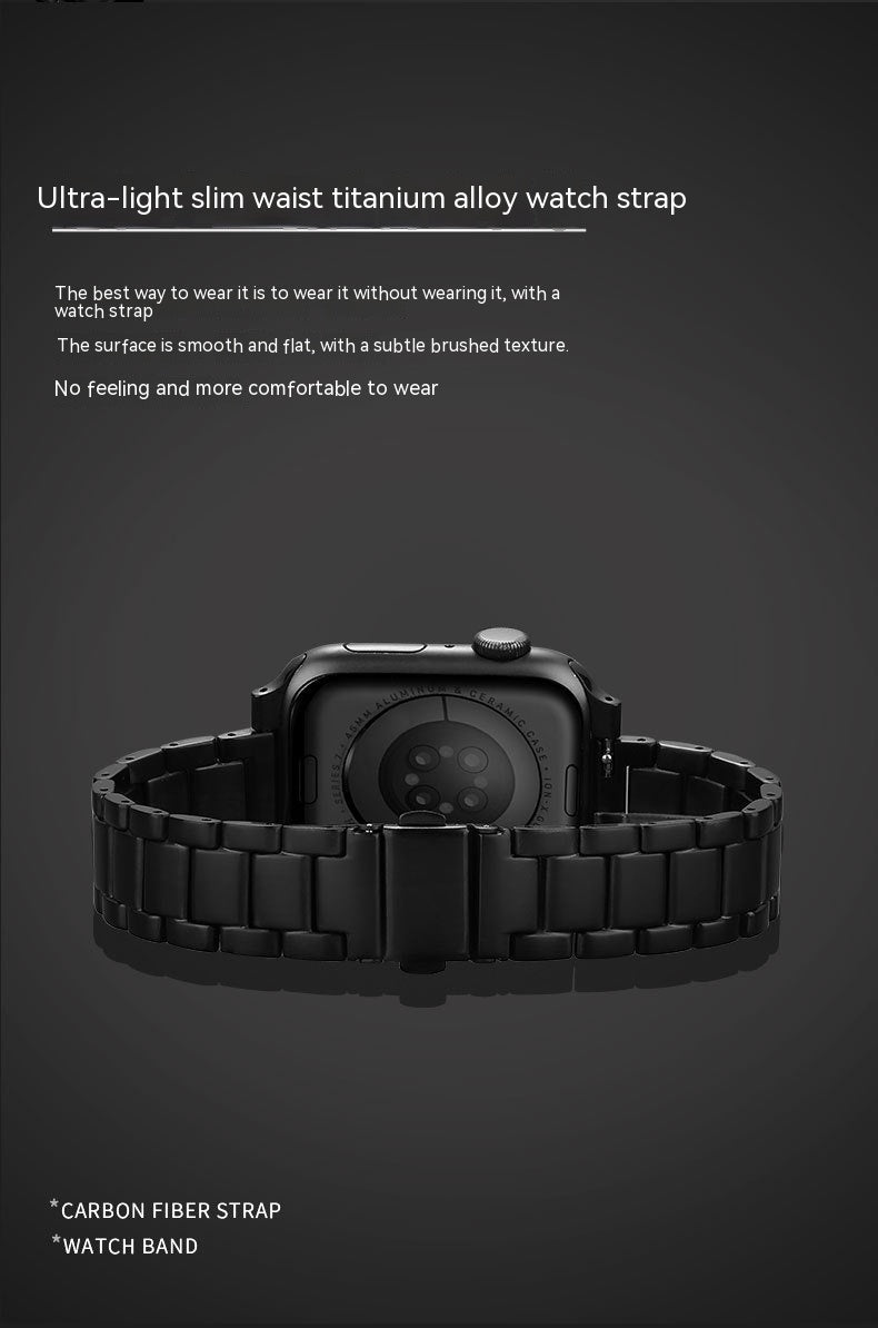 Small Waist Titanium Alloy Watch Bands for Smart Watches - Teleplus small waist titanium alloy smart